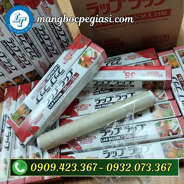 Màng bọc thực phẩm LAS PALMS giá sỉ Màng bọc thực phẩm LAS PALMS