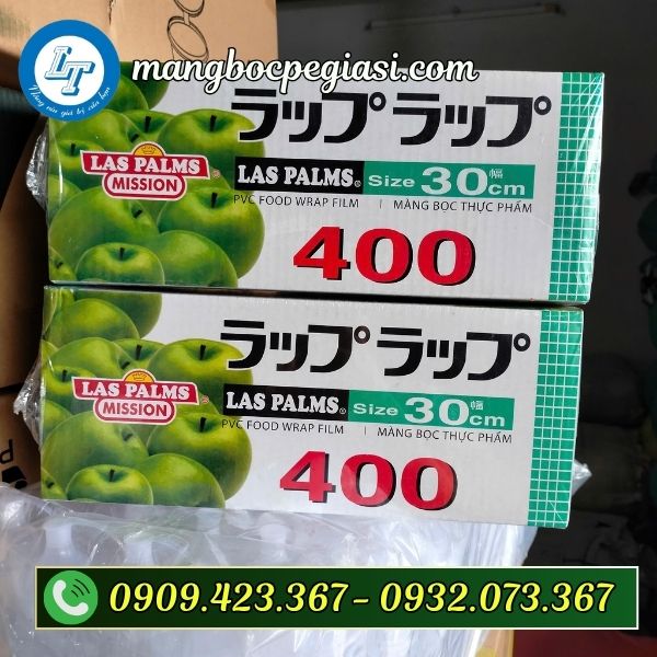 Màng bọc thực phẩm LAS PALMS 400 Màng bọc thực phẩm LAS PALMS