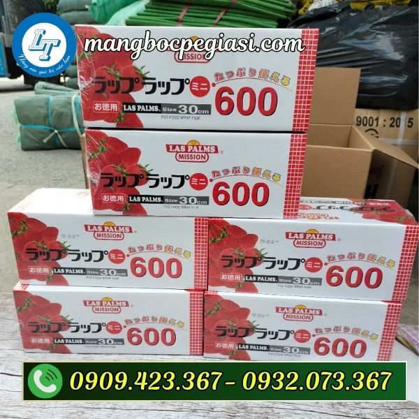 Màng bọc thực phẩm LAS PALMS 600 Màng bọc thực phẩm LAS PALMS