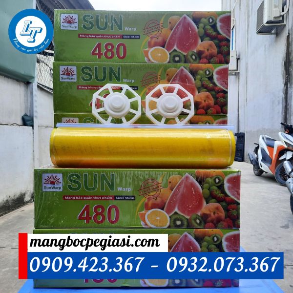 màng bọc thực phẩm PVC 480 màng bọc thực phẩm PVC 480