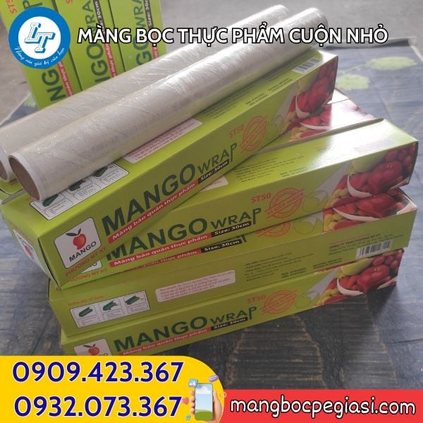 Màng bọc thực phẩm cuộn nhỏ giá rẻ chất lượng Màng bọc thực phẩm cuộn nhỏ
