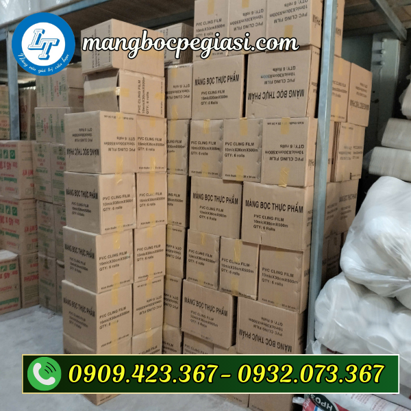 Màng bọc thực phẩm lõi trần sẵn kho giá rẻ Màng bọc thực phẩm lõi trần sẵn kho giá rẻ