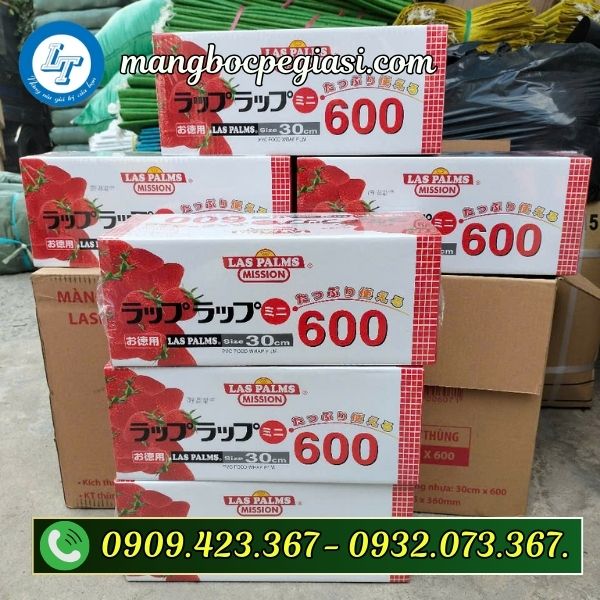 Màng bọc thực phẩm LAS PALMS 600 giá rẻ Màng bọc thực phẩm LAS PALMS 600