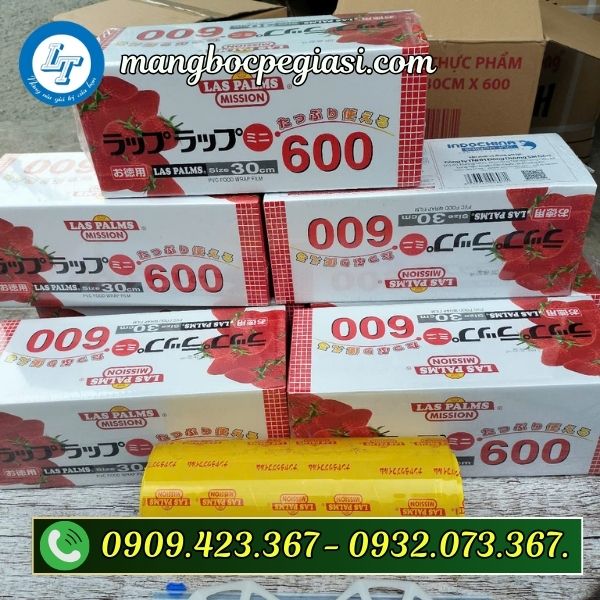 Màng bọc thực phẩm LAS PALMS 600 Màng bọc thực phẩm LAS PALMS 600