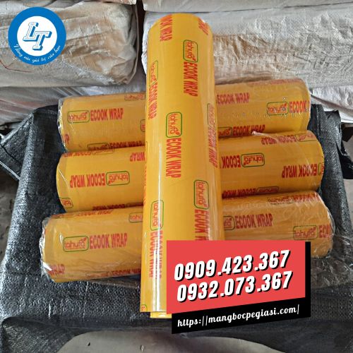 Màng bọc thực phẩm pvc 45cmx500m Màng bọc thực phẩm pvc 45cmx500m