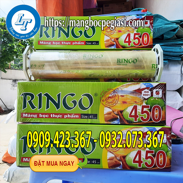Màng bọc thực phẩm Ringgo 45cmx450m Màng bọc thực phẩm Ringgo 45cmx450m