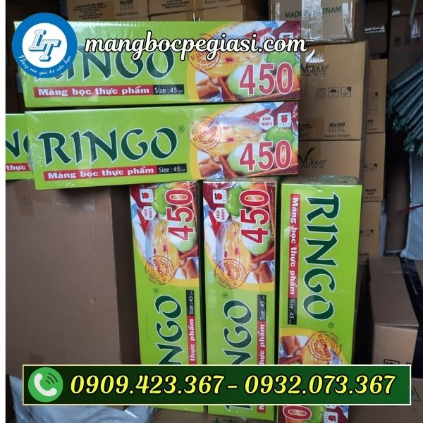 Báo giá sỉ Màng bọc thực phẩm Ringo 450 Màng bọc thực phẩm Ringo 450