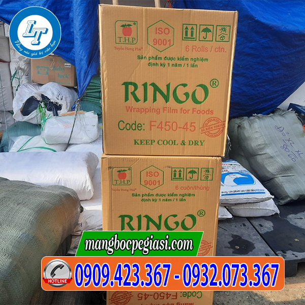 Màng bọc thực phẩm thùng 6 cuộn Màng bọc thực phẩm thùng 6 cuộn