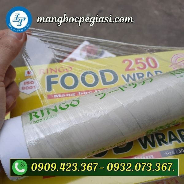 Màng bọc thực phẩm 250 trong suốt Màng bọc thực phẩm 250