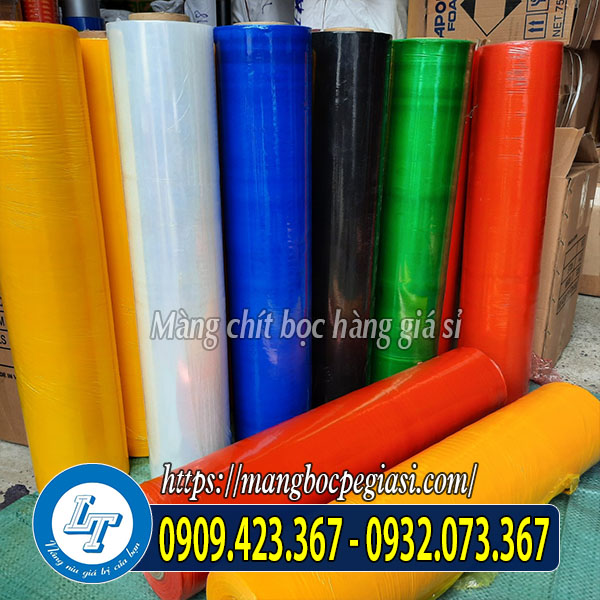 Màng chít pe màu giá sỉ rẻ Màng chít pe màu giá sỉ rẻ