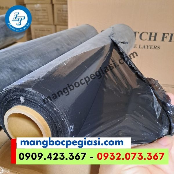 màng chit pe quấn pallet màu đen giá rẻ màng chit pe quấn pallet màu đen giá rẻ