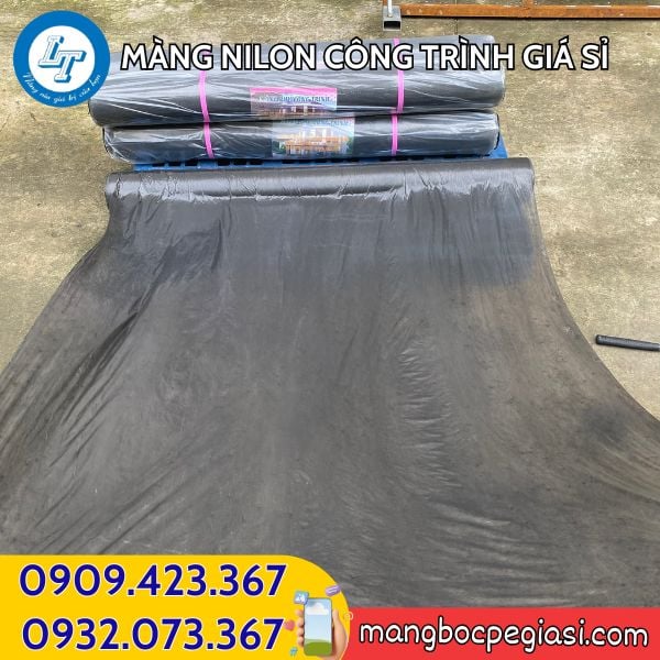 Màng phủ công trình màu đen giá tốt Màng phủ công trình