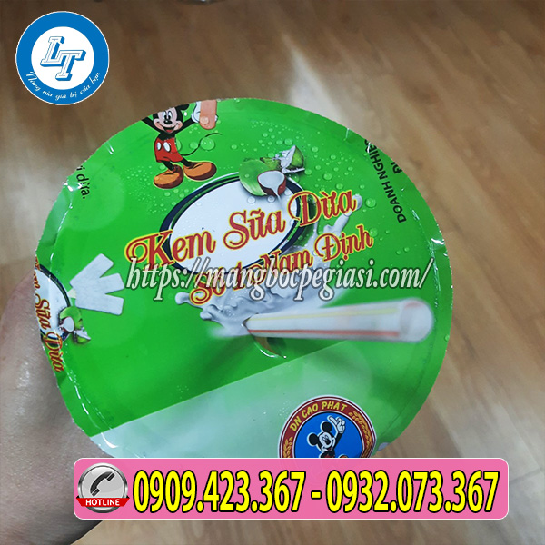 Màng dán miệng ly in hình nhân vật hoạt hình Màng dán miệng ly in hình nhân vật hoạt hình