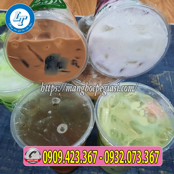 Màng dán miệng ly trà sữa chắc chắn Màng dán miệng ly trà sữa chắc chắn