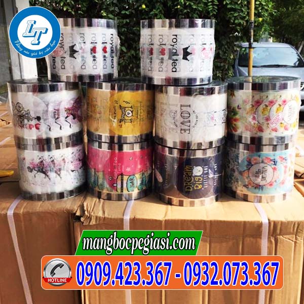 Màng dập ly in logo Màng dập ly in logo