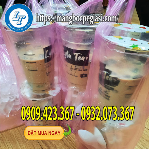 Màng dập ly trà sữa chắc chắn, an toàn khi di chuyển Màng dập ly trà sữa chắc chắn, an toàn khi di chuyển