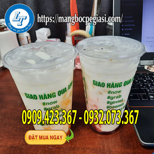 Màng dập ly trà sữa loại trơn Màng dập ly trà sữa loại trơn