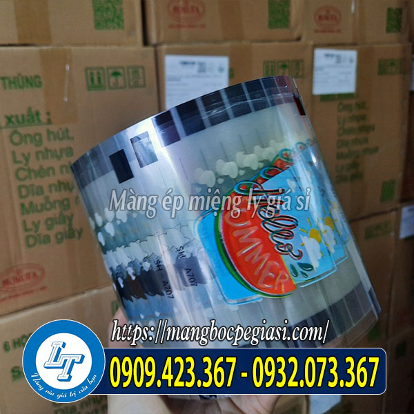 Màng ép ly in họa tiết chất lượng Màng ép ly in họa tiết chất lượng