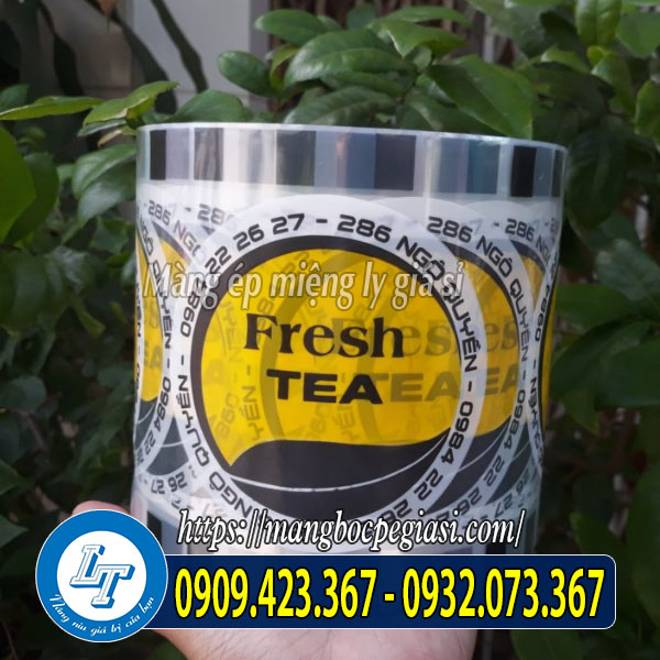 Màng ép ly in logo Màng ép ly in logo