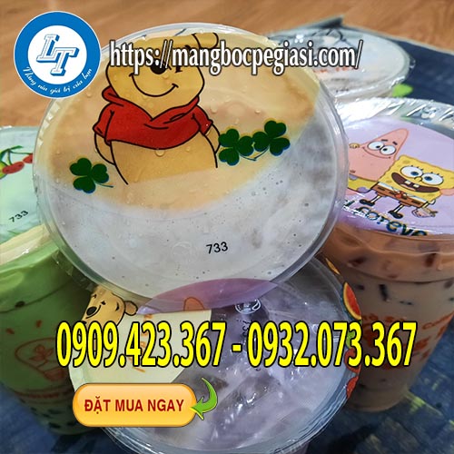 Màng ép ly trà sữa mang đi an toàn Màng ép ly trà sữa mang đi an toàn