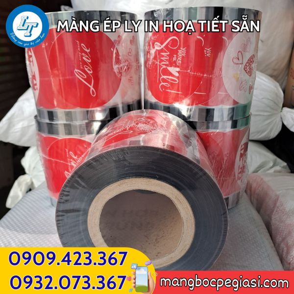 Cuộn màng ép ly mẫu đẹp Cuộn màng ép ly mẫu đẹp