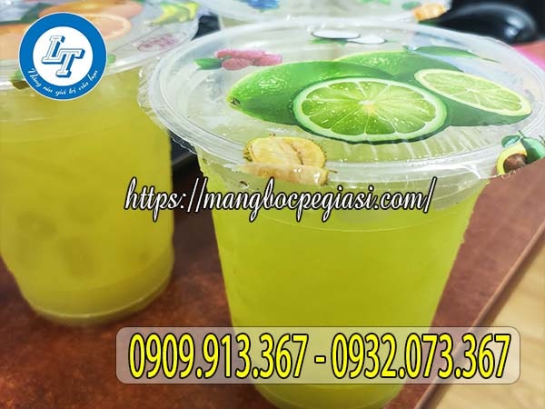 Màng ép ly nước mía Màng ép ly nước mía