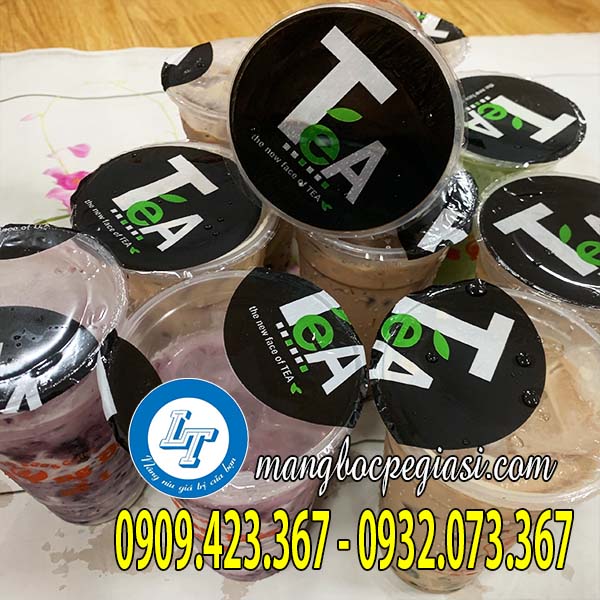 Màng ép ly trà sữa in họa tiết Màng ép ly trà sữa in họa tiết