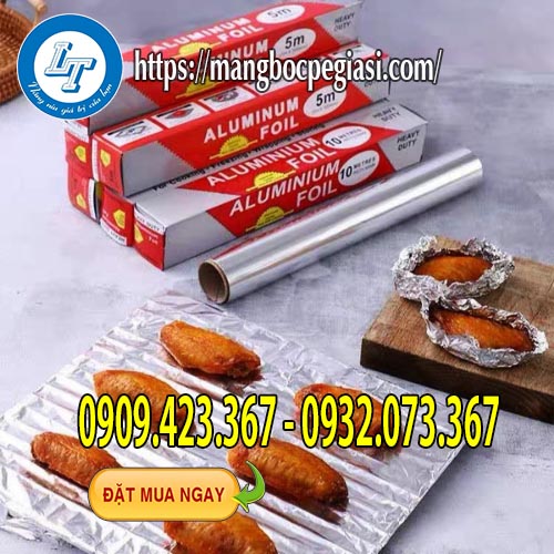 Màng nhôm bọc thực phẩm an toàn Màng nhôm bọc thực phẩm an toàn