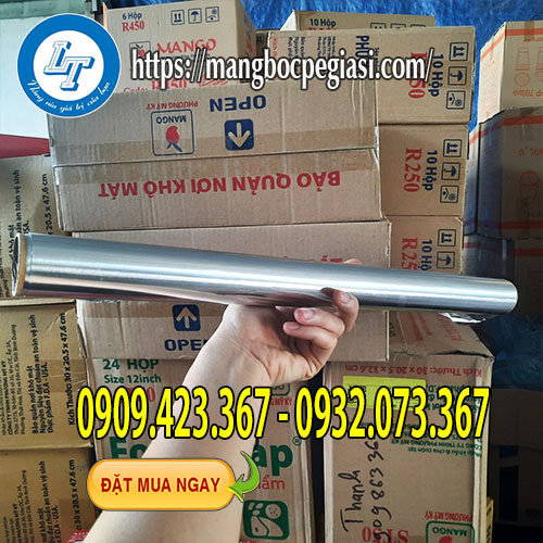 Màng nhôm bọc thực phẩm cuộn dài Màng nhôm bọc thực phẩm cuộn dài