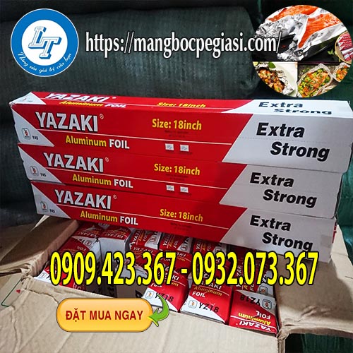 Màng nhôm bọc thực phẩm size 18 inch Màng nhôm bọc thực phẩm size 18 inch