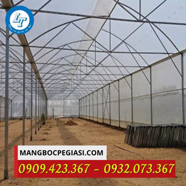 Mô hình nilon nhà kính trồng cây nông nghiệp