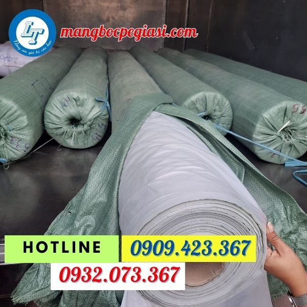 màng nilon trắng lót sàn bê tông màng nilon trắng lót sàn bê tông
