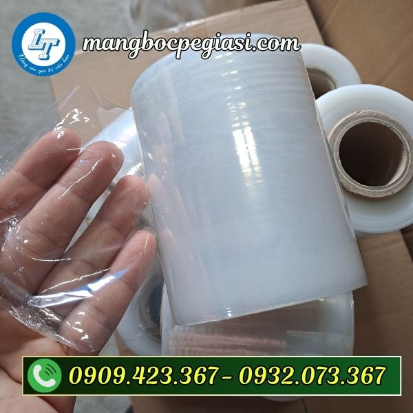Màng PE 10cm trong suốt giá rẻ Màng PE 10cm bọc hàng giá xưởng