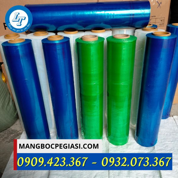 Màng PE màu xanh 50cm Màng PE màu xanh 50cm