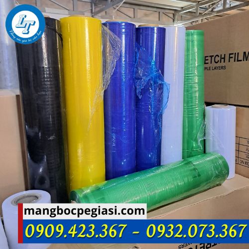 Màng pe bọc hàng nhiều màu Màng pe bọc hàng nhiều màu