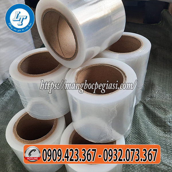 Màng pe bọc pallet trắng trong giá rẻ Màng pe bọc pallet trắng trong
