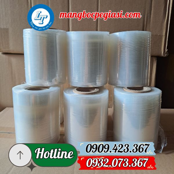 màng pe cuộn 10cm màu trắng màng pe cuộn 10cm màu trắng