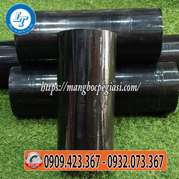 Màng pe màu đen 25cm Màng pe màu đen 25cm