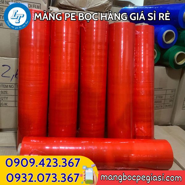 Màng PE màu đỏ Màng PE màu đỏ