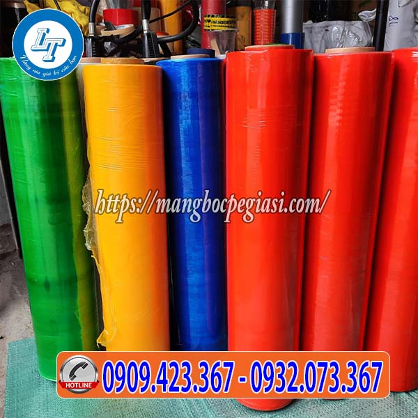 Màng PE màu 50cm giá sỉ Màng PE màu 50cm giá sỉ