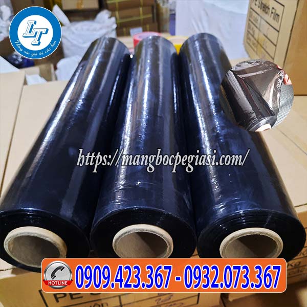 Màng PE màu đen 50cm Màng PE màu đen 50cm