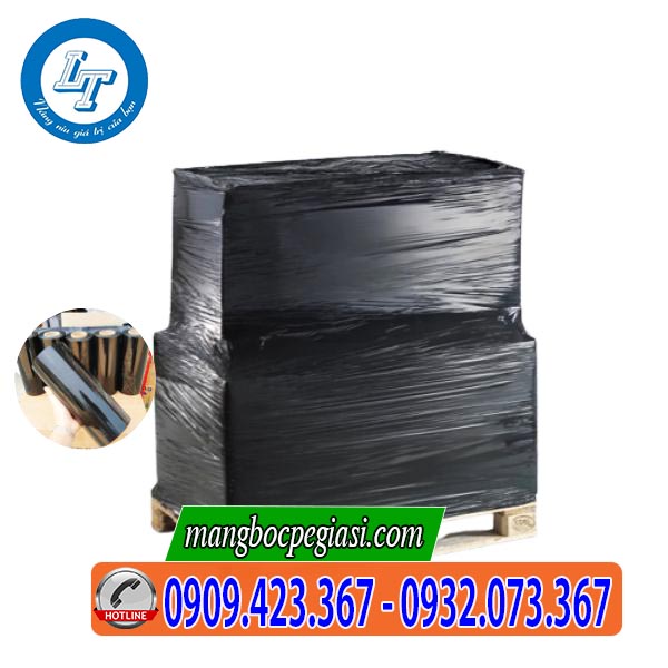 Màng pe màu đen bọc hàng kín đáo Màng pe màu đen bọc hàng kín đáo