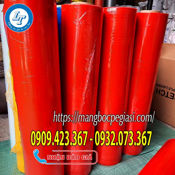 Màng pe màu đỏ giá rẻ Màng pe màu đỏ giá rẻ