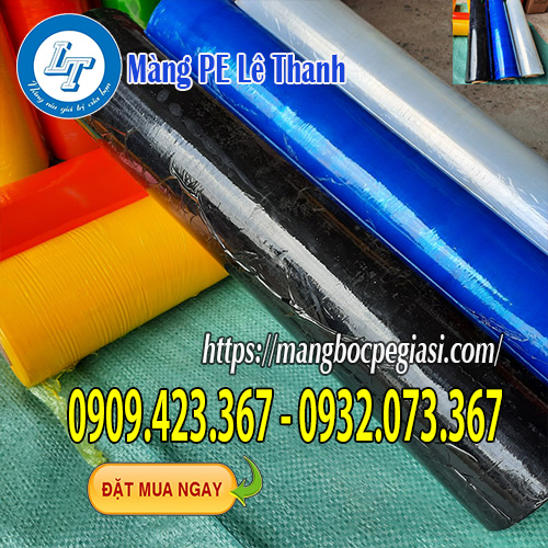 Màng pe màu giá rẻ Màng pe màu giá rẻ
