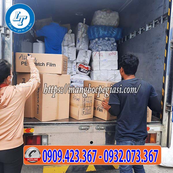 Màng PE màu trắng 25cm giá rẻ giao hàng nhanh