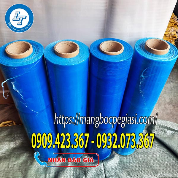 Màng pe màu xanh dương Màng pe màu xanh dương