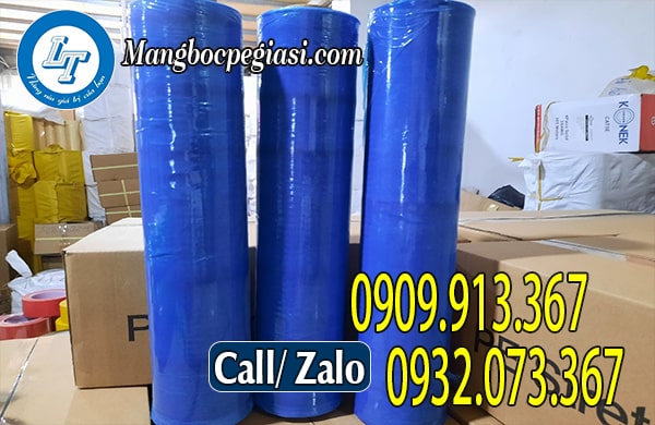 Màng pe màu xanh dương giá rẻ Màng pe màu xanh dương giá rẻ