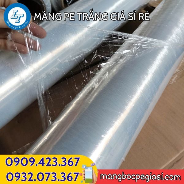 Màng PE màu trắng chất lượng Sỉ màng PE nhiều kích cỡ