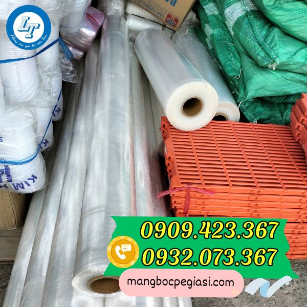 Màng PE quấn máy 1m6x20kg Màng PE quấn hàng giá sỉ