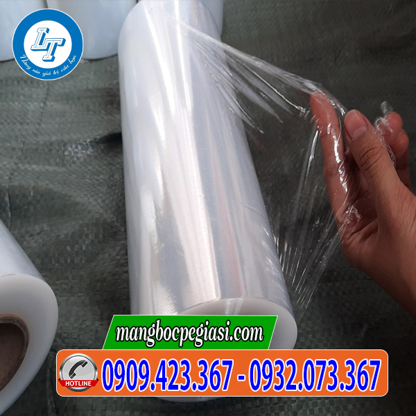 Màng pe quấn pallet trắng trong Màng pe quấn pallet trắng trong